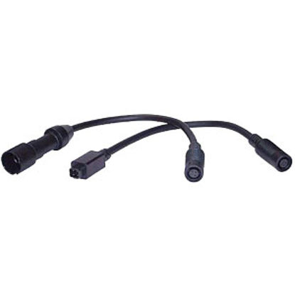 Picture of Voyager  Round Female Plug To 4 Pin Square Video Monitor Adapter Cable VSON 24-3581                                          