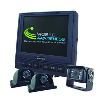 Picture of Mobile Awareness VisionStat (R) Triple Camera 5.6" VisionStat Backup Camera System MA1125 24-5094                            
