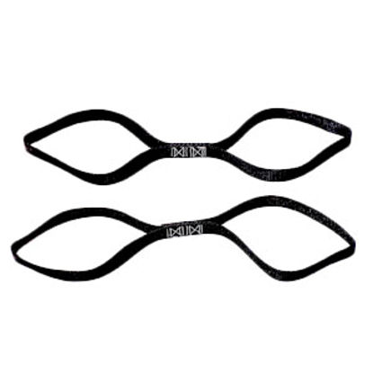 Picture of Shock Strap Soft Ties 2-Pack 18" Black Tie Down Strap Extender 2STB 25-0092                                                  