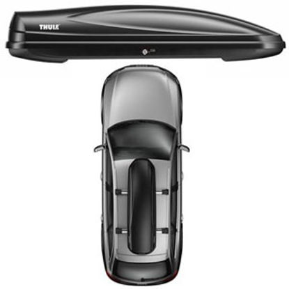 Picture of Thule Force Alpine Matte Black 12CF Dual Side Opening Cargo Carrier 623 25-2678                                              