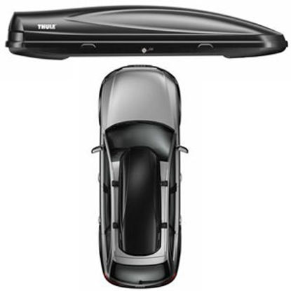 Picture of Thule Force XXL Matte Black 21CF Dual Side Opening Cargo Carrier 626 25-2681                                                 