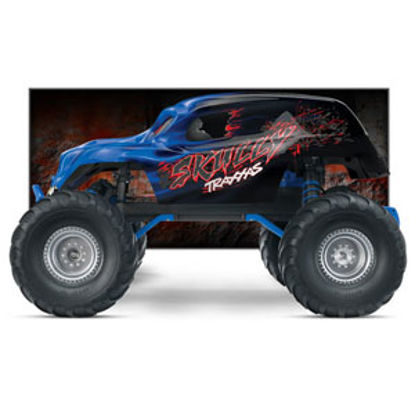 Picture of Traxxas Skully w/ 2.4Ghz Radio Blue Monster Truck RC Vehicle 36064-1BLU 25-8845                                              