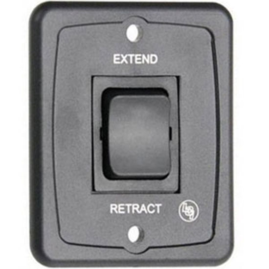 Picture of Lippert Solera Black Awning Switch For Solera 285500 37-0314                                                                 