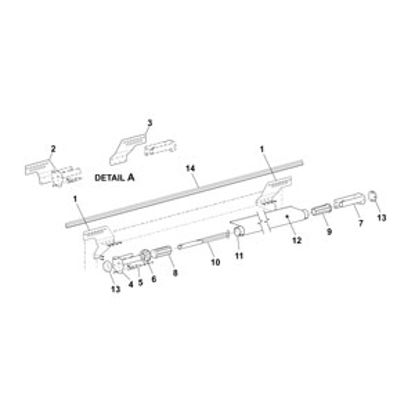 Picture of Carefree SOK II Awning Spring Arm Assembly For SOK II Awnings R00731 37-1010                                                 