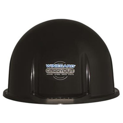 Picture of Winegard Carryout (TM) Black Satellite TV Antenna Dome For Carryout (R) RP-GM35 38-0304                                      