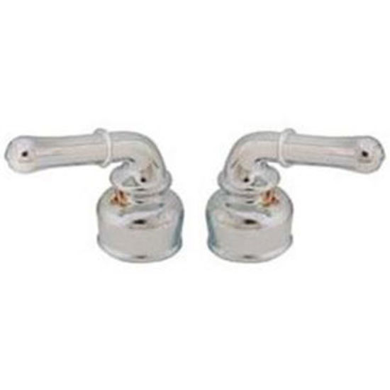 Picture of American Brass  2-Pack Nickel Plated Teapot Style Faucet Handle CRD-UCNN 41-0071                                             