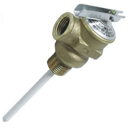 Picture of Camco  1/2" 150 PSI Pressure Relief Valve w/ 4" Probe 10421 42-0111                                                          