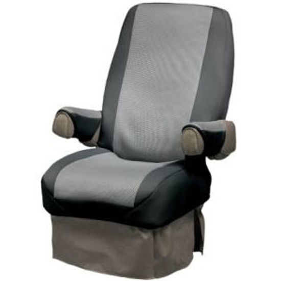 Picture of CoverCraft SeatGloves (TM) Black Universal RV Captain's Chair Seat Cover SVR1001BK 46-0038                                   