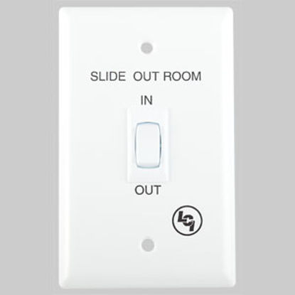Picture of AP Products  White Rocker Slide Out Switch 014-120639 46-0944                                                                