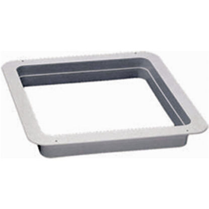 Picture of Ventline  Polar White 5-1/8" Deep for 14"x14" Opening Radius Roof Vent Garnish VA0445-37 47-0250                             