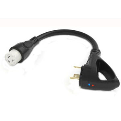 Picture of Furrion  15F/30M Pigtail Power Cord Adapter 381640 55-0464                                                                   