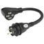 Picture of Furrion  50F/30M Pigtail Locking Power Cord Adapter 381650 55-0485                                                           