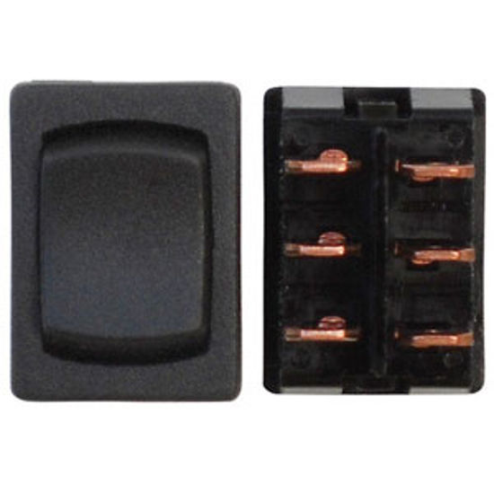 Picture of Diamond Group  3-Pack Black Momentary DPDT Push Button Switch DG267PB 55-2075                                                