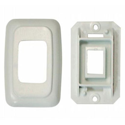 Picture of Diamond Group  White Single Opening Switch Plate Cover DGPB3101VP 55-2200                                                    