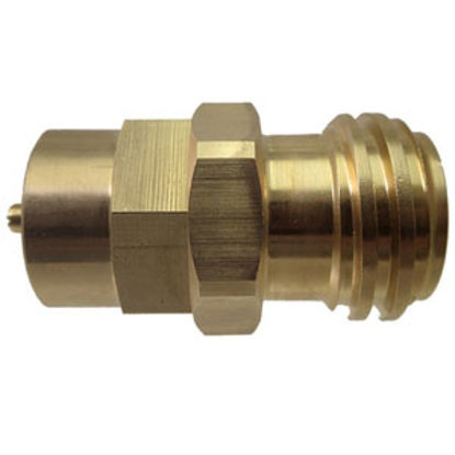 Picture of MB Sturgis  #600 Female Inlet x Male Type 1 Brass LP Adapter Fitting 204132 66-7055                                          
