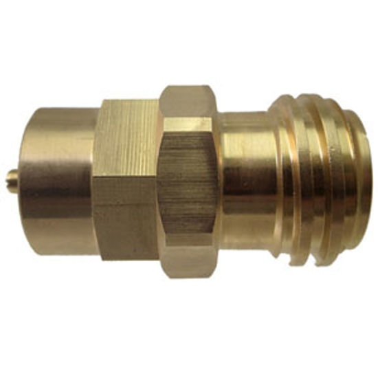Picture of MB Sturgis  #600 Female Inlet x Male Type 1 Brass LP Adapter Fitting 204132 66-7055                                          