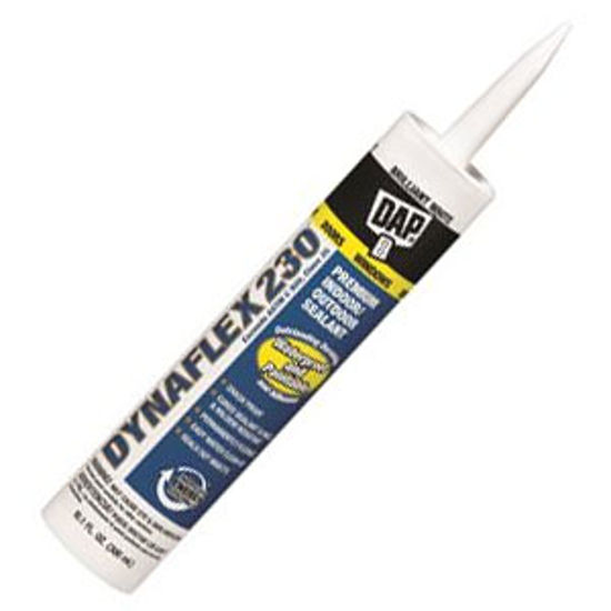 Picture of DAP Dynaflex 230 (R) White 10.1 Oz Latex Caulk 18275 69-0029                                                                 