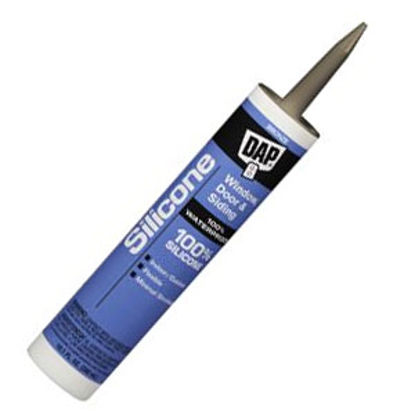 Picture of DAP  Bronze 10.1 Oz Silicone Caulk 08647 69-0047                                                                             