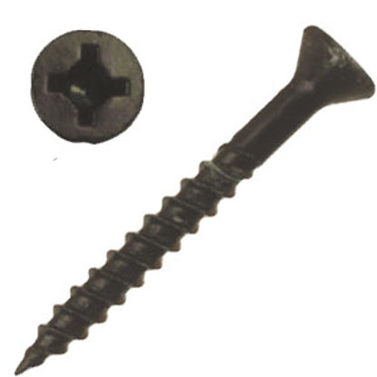 Picture of AP Products  Box of 100 Bronze Flat Head 8 x 2.5" Screw 012-FSQ100BZ 8X21/2 69-0052                                          