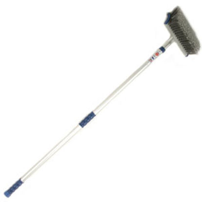 Picture of Adjust-a-Brush  48"-96" Flow Thru Telescopic Wash Handle w/ All-About Brush PROD326 69-0074                                  
