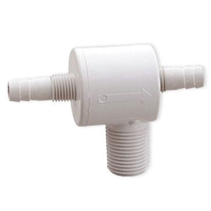 Picture of Attwood  1/2" Fresh Water RV Check Tee 6115-1 69-0255                                                                        