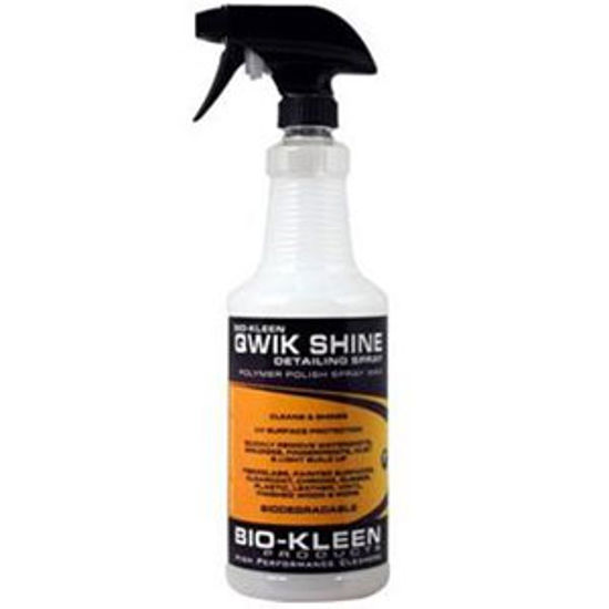 Picture of Bio-Kleen Qwik Shine 32 oz Trigger Spray Wax/ Detailer M00907 69-0530                                                        