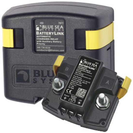 Picture of Blue Sea BatteryLink (TM) 12/24V 120A Stud Mount Battery Voltage Sensing Relay 7611 69-0585                                  