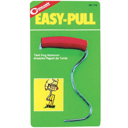 Picture of Coghlan's  Steel Hook Style Tent Peg Puller w/ Rubber Handle 715 69-0721                                                     