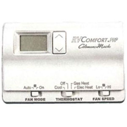 Picture of Coleman-Mach  White 2-Stage Heat Digital Wall Thermostat 6536A3351 69-1232                                                   