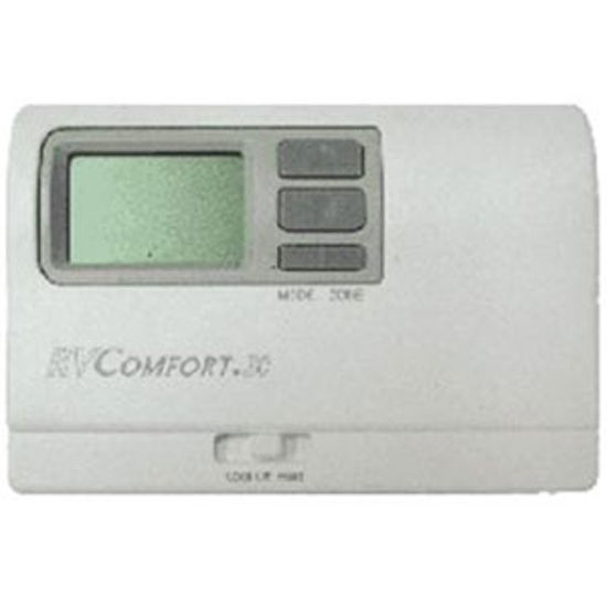 Picture of Coleman-Mach  White Single Stage Heat/Cool Digital Wall Thermostat 8330D3351 69-1259                                         