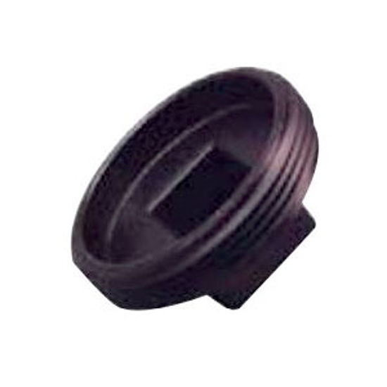 Picture of Lasalle Bristol  Black ABS 1-1/2" MPT Cleanout Plug 633051 69-6016                                                           