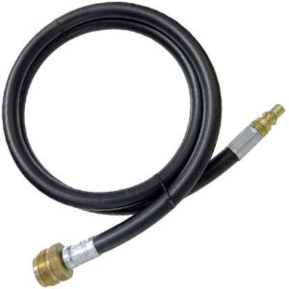 Picture of MB Sturgis  #600 Male Swivel X 1/4" Model 250 Male QD Plug X 72"L LP Hose 100476-72PKG 69-6621                               