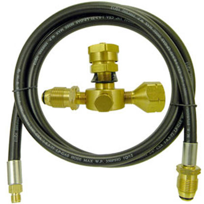 Picture of MB Sturgis  POL x 1/4" Male Inverted Flare 60"L LP Hose 103609PKG 69-6648                                                    