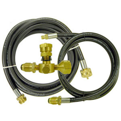 Picture of MB Sturgis  1/4" Male POL x 1/4" Male Inverted Flare 60"L LP Hose 103610PKG 69-6649                                          