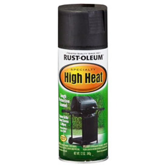 Picture of Rust-Oleum Stops Rust (R) 12Oz Black Spray Can Paint 7778830 69-7128                                                         