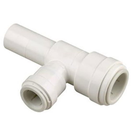 Picture of Sea Tech 35 Series 1/2" Female QC Copper Tube Off-White Polysulfone Fresh Water 90 Degree Elbow 3576-10 69-7175              