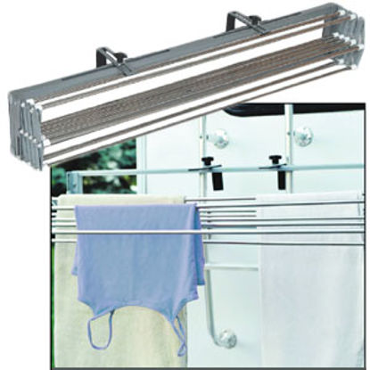 Picture of Smart Dryer  46"L x 25"D x 7-3/4"H Stainless Steel Clothes Line SCEN0030 69-7574                                             