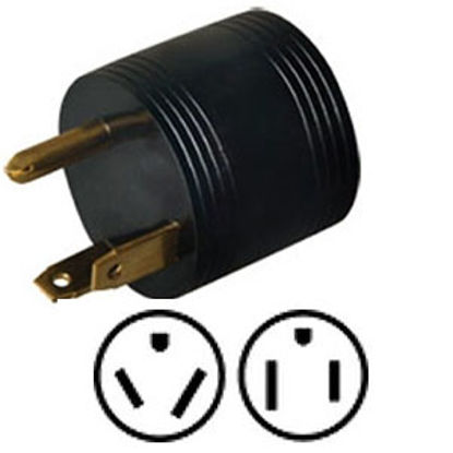 Picture of Surge Guard  30M/15F Power Cord Adapter 095225508 69-7634                                                                    