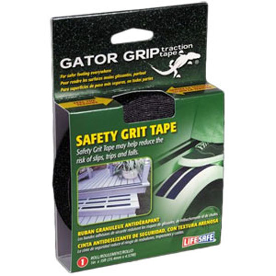 Picture of Top Tape Gator Grip (R) Black 1"x15' Anti-Slip Grit Tape RE3950 69-7687                                                      