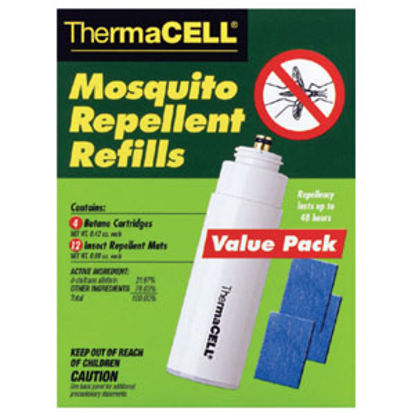 Picture of ThermaCELL  Odor Free Scent Mosquito Repellent Refill R-4 69-7710                                                            
