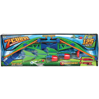 Picture of Zing Toys Air Hunterz Bow And Arrow Outdoor Game For Ages 8 And Up  69-8136                                                  