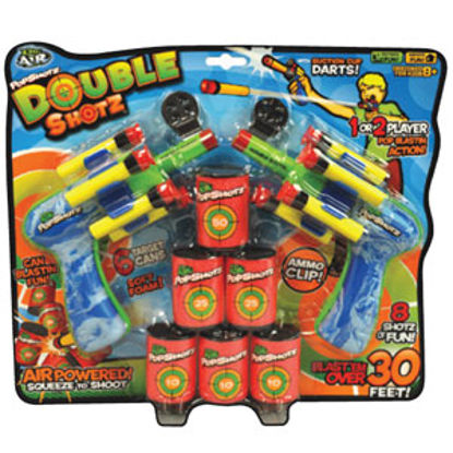 Picture of Zing Toys  1-2 Players Shot Blasters Outdoor Game For Ages 8 And Up  69-8139                                                 
