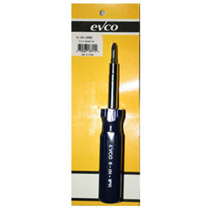 Picture of AP Products  6-In-1 7-1/2" Screwdriver 009-6-IN-1PRC 69-8244                                                                 