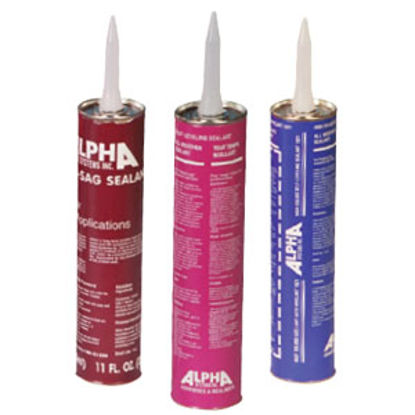 Picture of Alpha Systems  White 11 Oz Tube Non-Sag Paste Roof Sealant N101001TK 69-8347                                                 