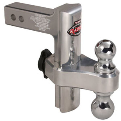 Picture of Trimax Locks Razor Class III/IV 2" 10K 8" Adj Drop/ Lift Steel Ball Mount TRZ8SFP 69-8353                                    