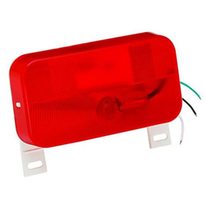 Picture of Bargman 92 Series Red 8-9/16"x4-9/16"x2-1/8" Stop/ Tail/ Turn Light 30-92-003 69-8413                                        