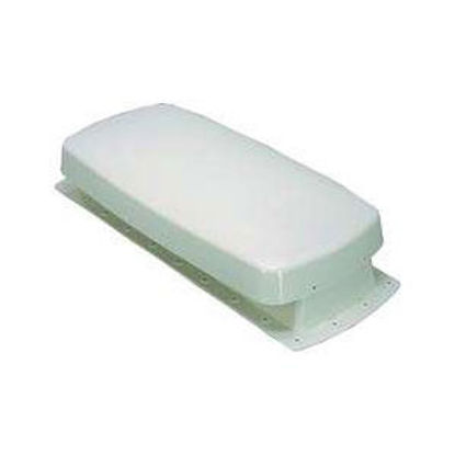 Picture of Barker  Colonial White Refrigerator Vent Base for Use w/ Cap #12604 12605 69-8456                                            