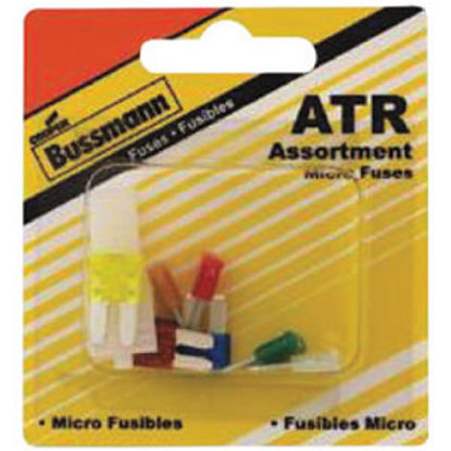Picture of Bussman  7-Piece ATR Blade Fuse Assortment In Blister Pack BP/ATR-A7-RPP 69-8479                                             