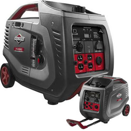 Picture of Briggs & Stratton PowerSmart Series (TM) 3000W Gasoline Recoil Start Inverter Generator 030545 69-8512                       