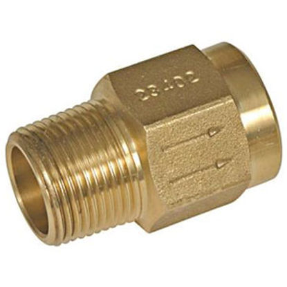Picture of Camco  3/4"MNPT x 3/4"FNPT Brass Fresh Water Backflow Preventer 23402 69-8546                                                